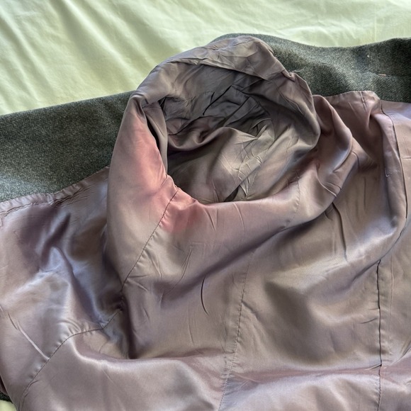 Peabody House Vintage Wool Dark Gray One Button Blazer Size 11/12 - Picture 7 of 14